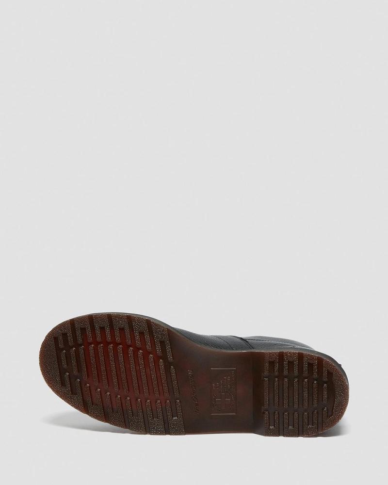 Dr Martens Church Buckingham Lær Monkey Boots Dame Svarte | Norge 554TCE